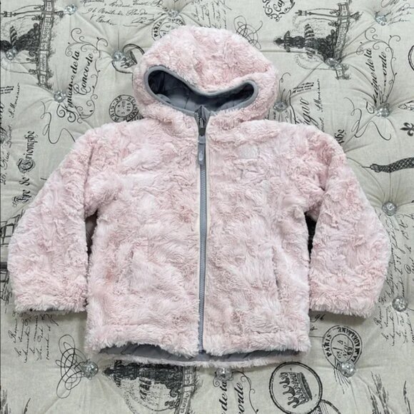 The North Face Girls Mossbud Swirl Reversible Jacket - Picture 11 of 13